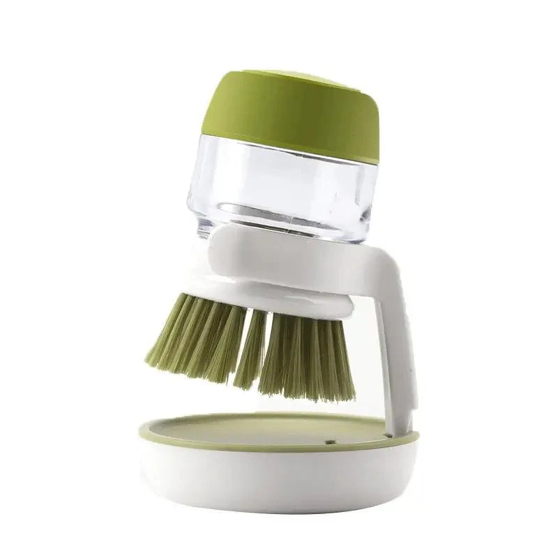 Dish Brush With Soap Dispenser